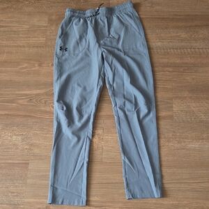 Under Armour Boys Light Gray Joggers